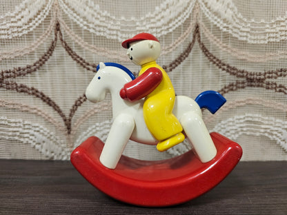 Ambi Toys hobbelpaard rocky jocky geel