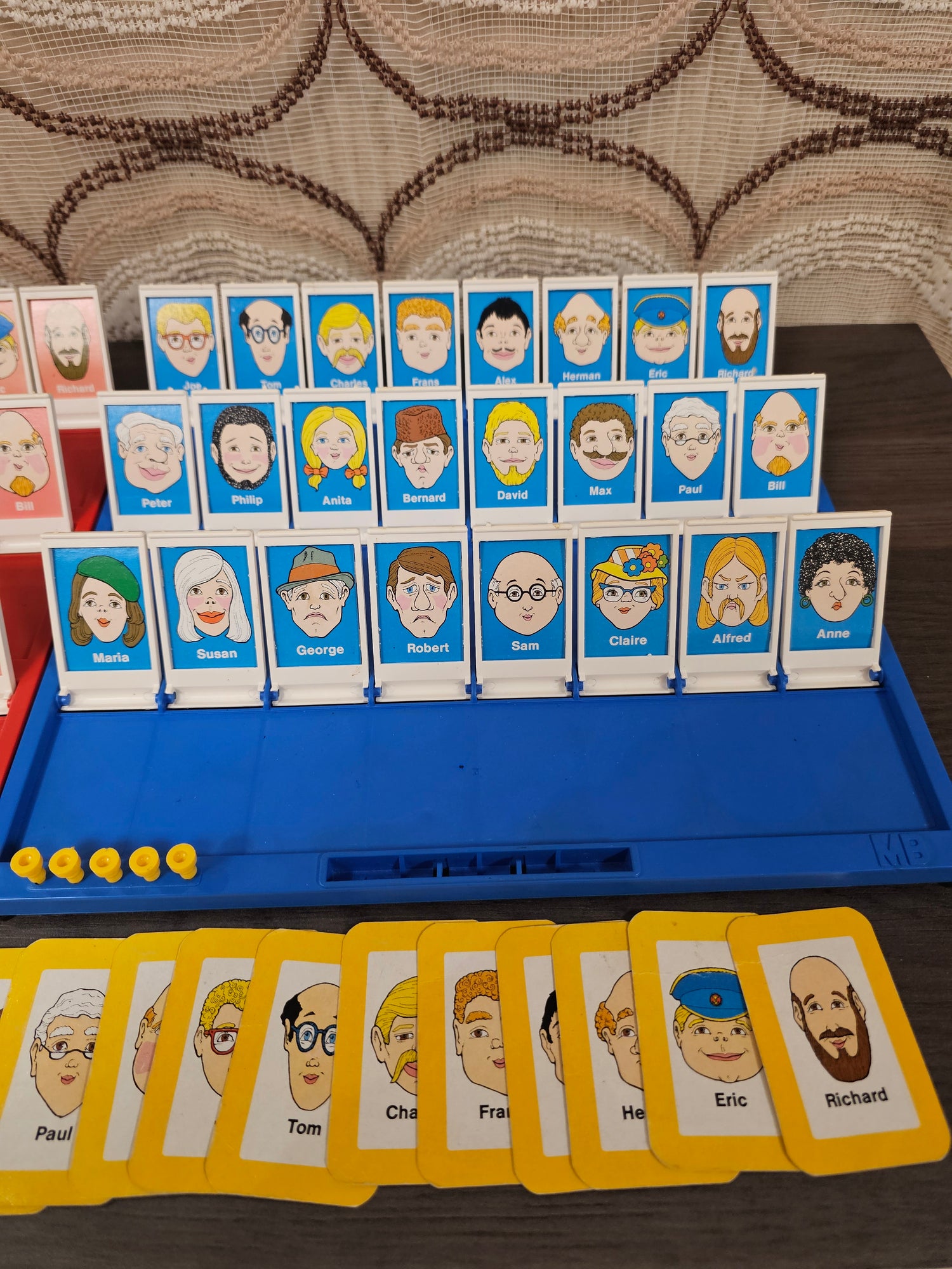 MB Spel Wie is het? Vintage editie 1981 compleet