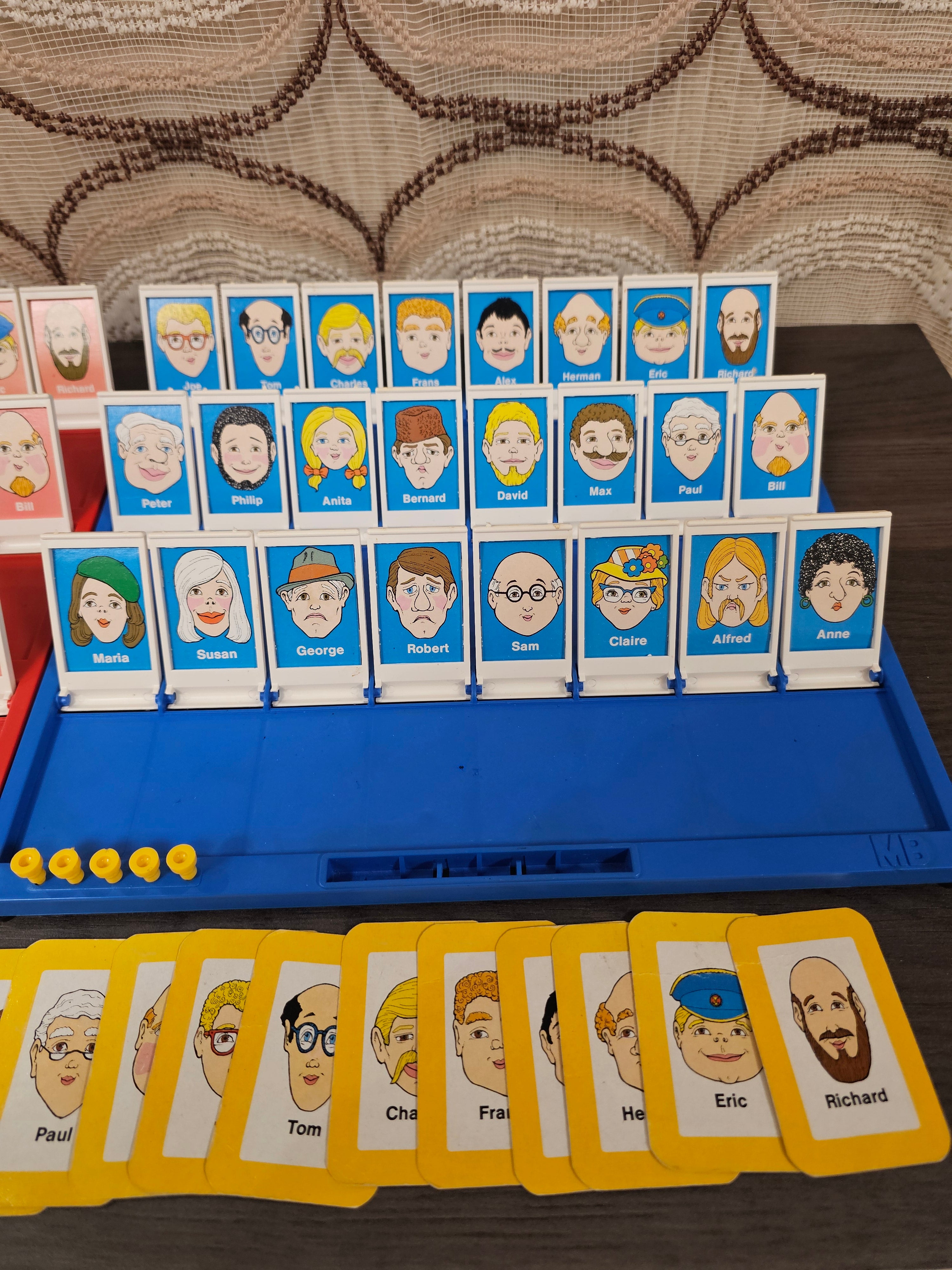 MB Spel Wie is het? Vintage editie 1981 compleet