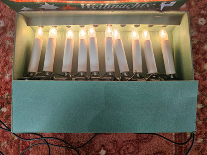 Vintage Duitse kerstboomverlichting  Weihnachts Beleuchtung