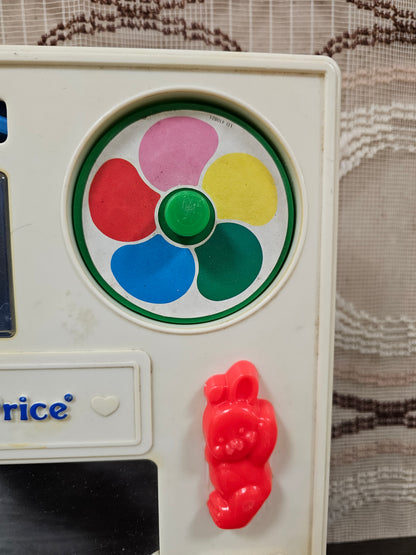 Vintage Fisher-Price activity center jaren 70 blauw