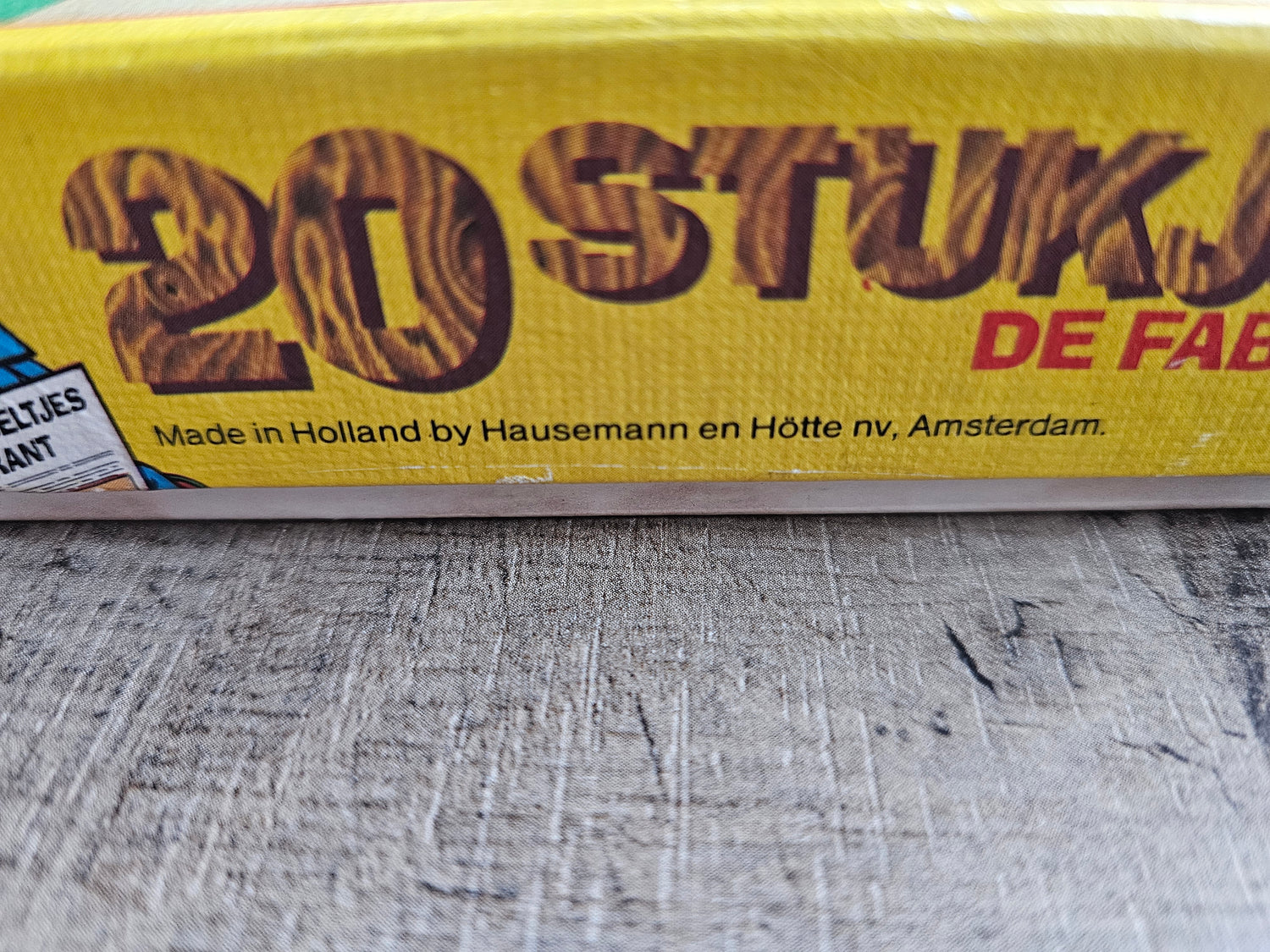 Fabeltjeskrant puzzel  Meneer de Uil 20 stukjes