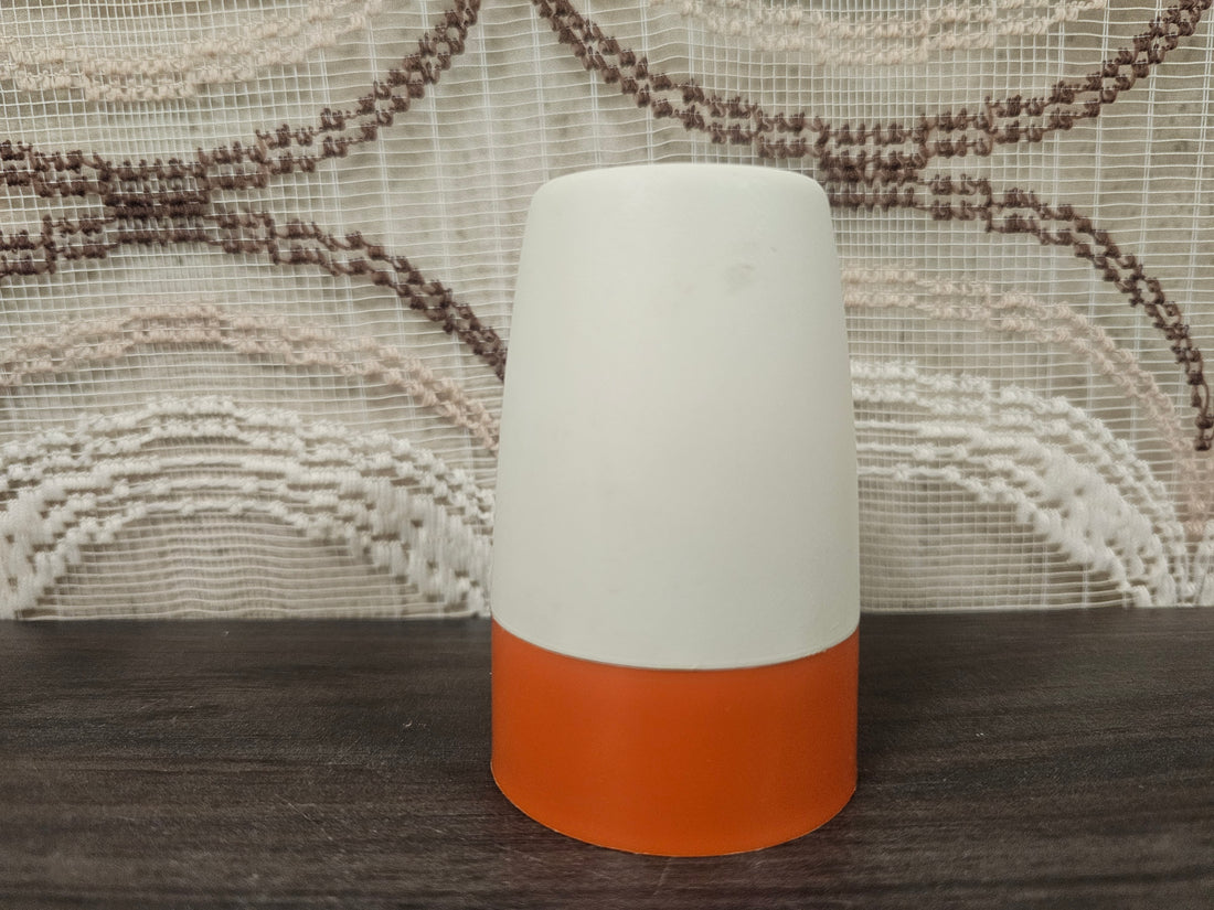 Eierdop Tupperware vintage – roestbruin