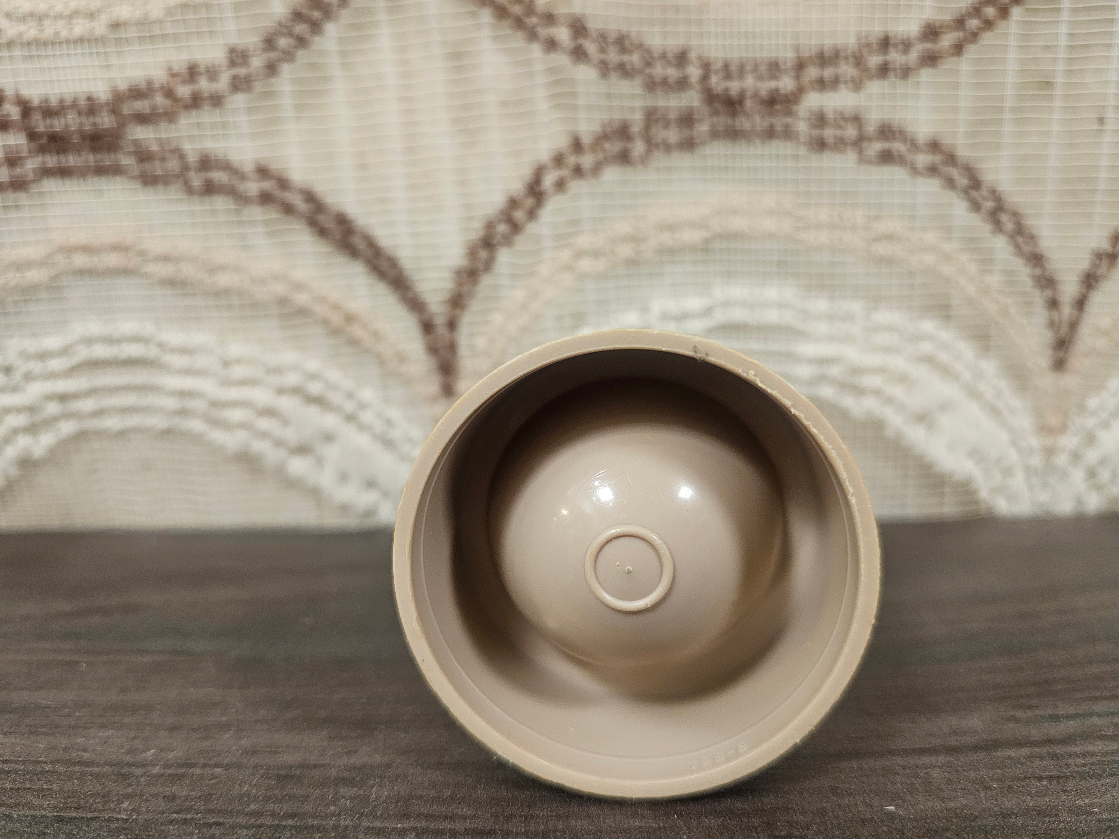 Tupperware eierdopje beige