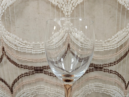 Set van 4 Luminarc France vintage wijnglazen zachtroze – 20 cm