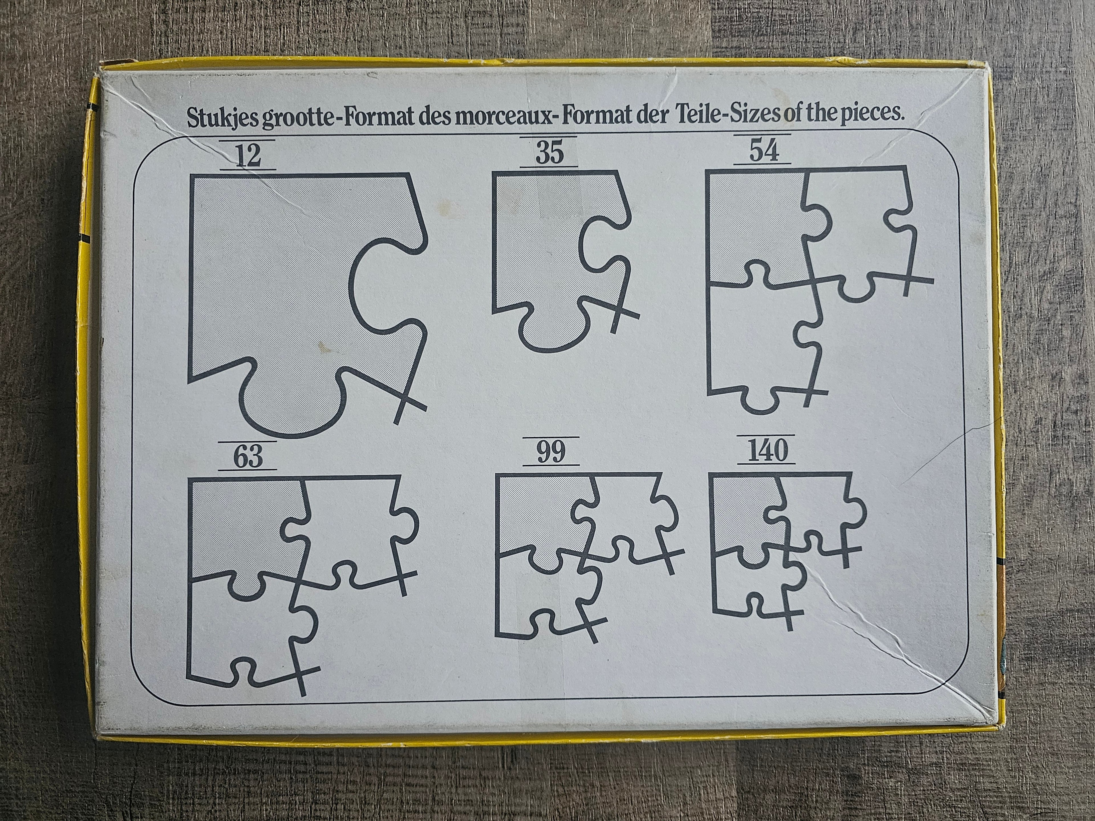 Sesamstraat puzzel Bert en Ernie (63 stukjes) vintage