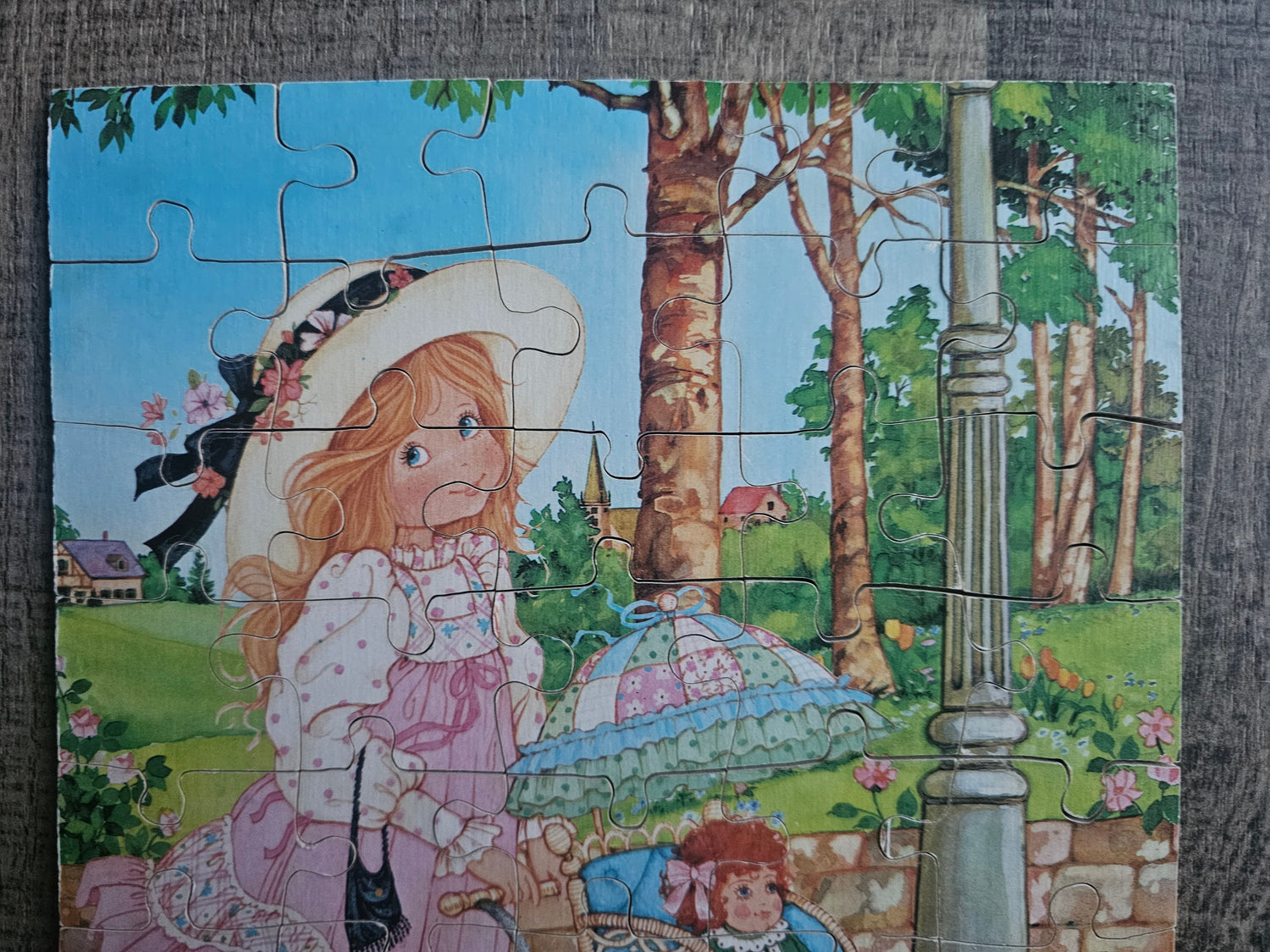 Miss Petticoat houten puzzel 40 stukjes