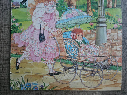 Miss Petticoat houten puzzel 40 stukjes