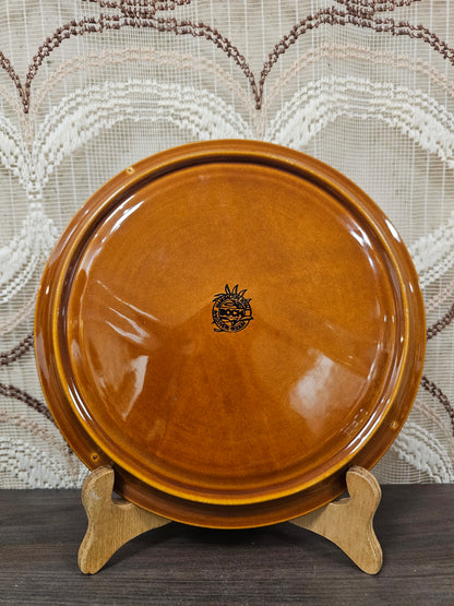 Boch la Louviere fondueborden bruin