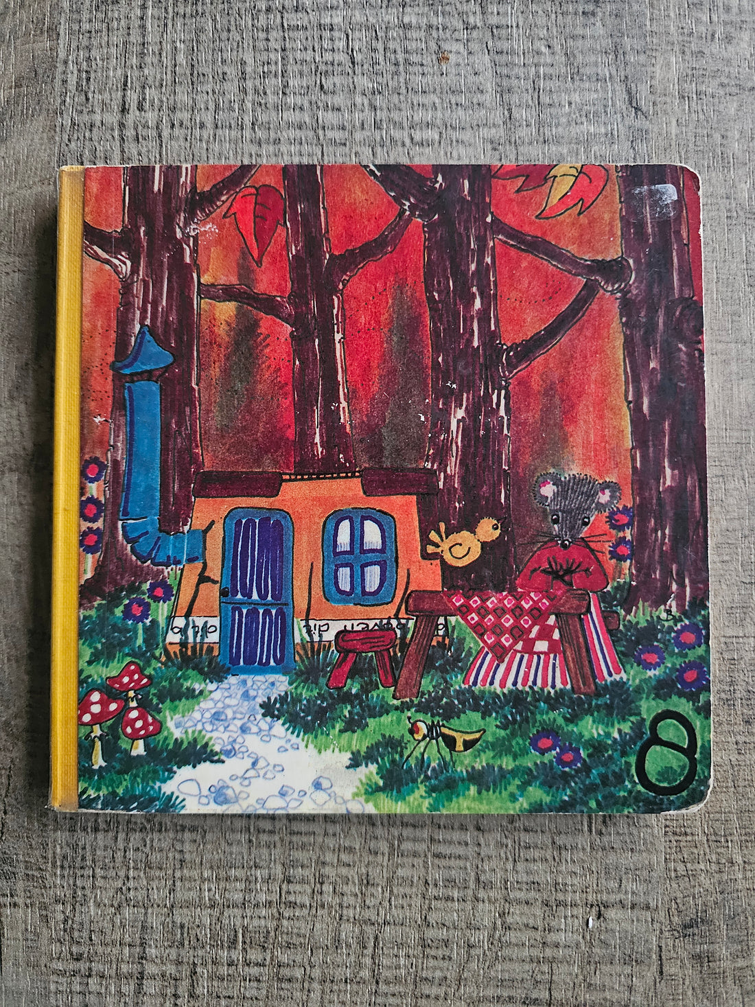 Botjes boekje 8 "de mus en de muis" vintage kinderboekje deel 8