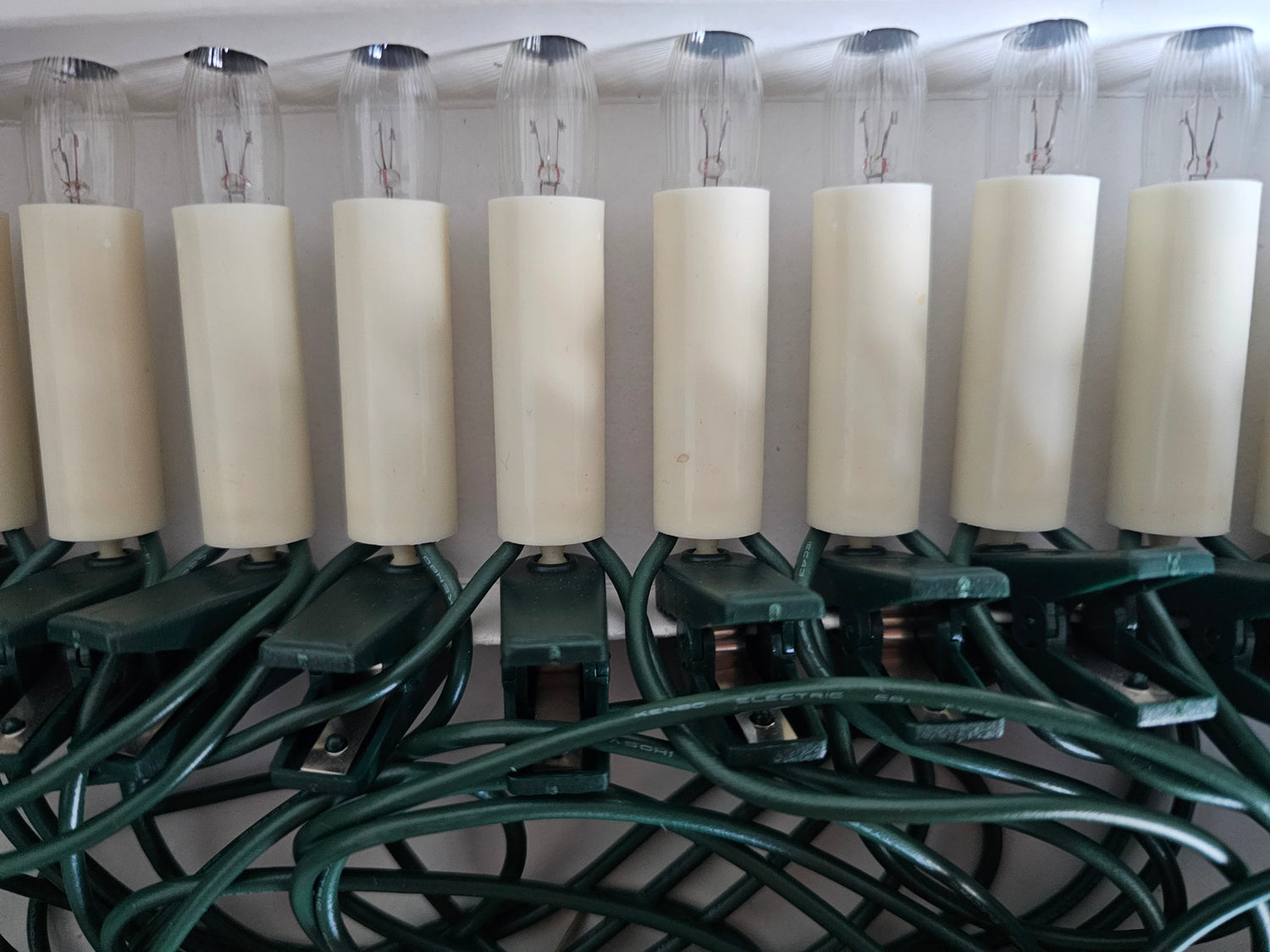 Hema kerstboomverlichting vintage 15 klemlampjes in doos