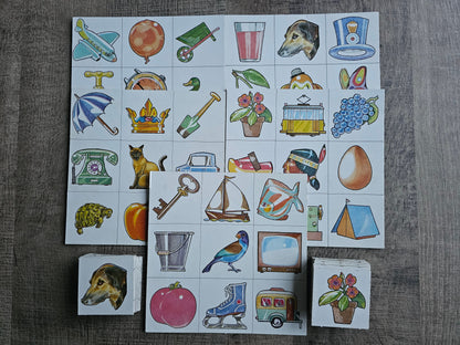 Lotto vintage spel van Papita jaren 70 editie