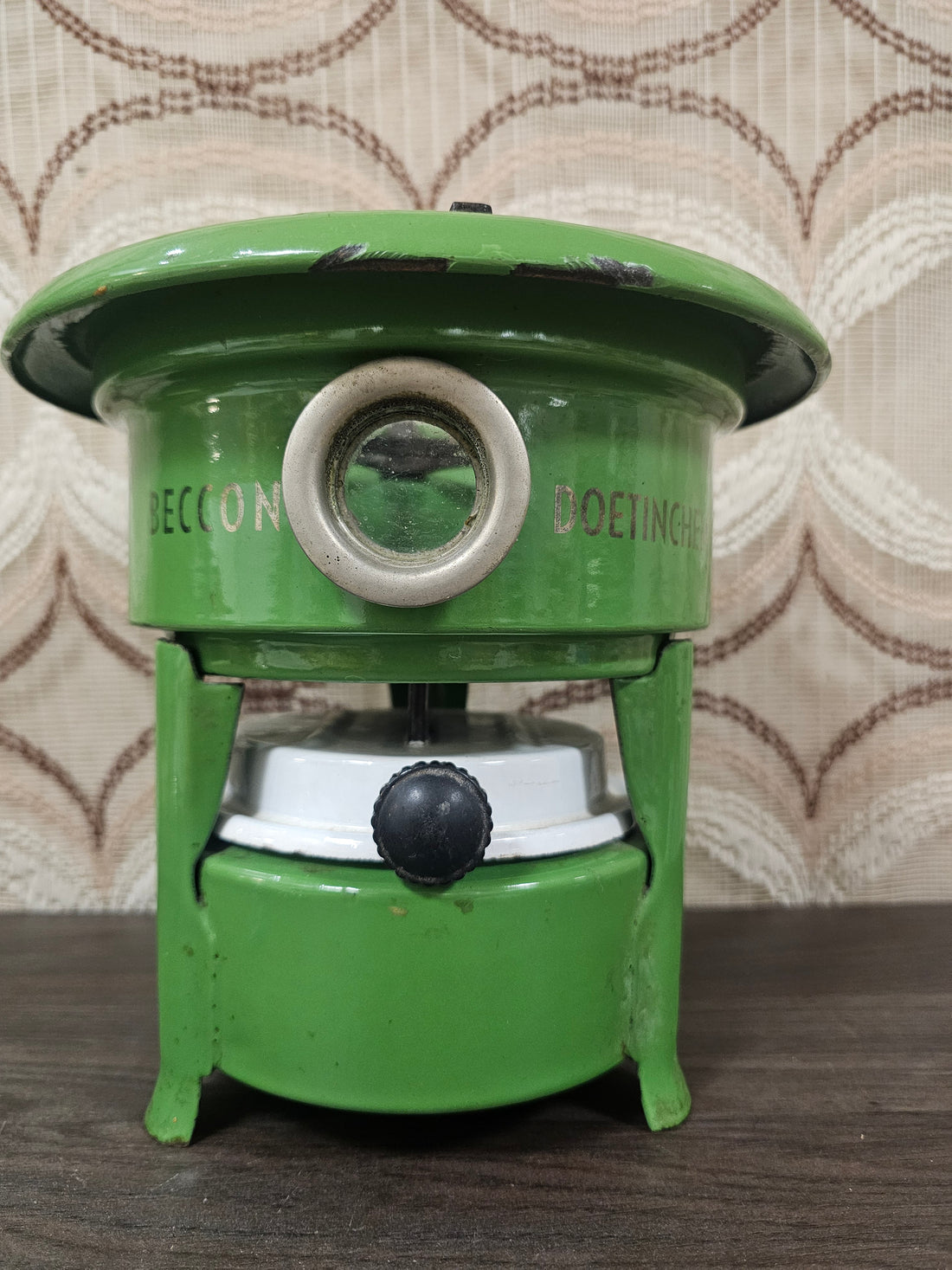 Beccon Doetinchem petroleumstel 1-pits resedagroen