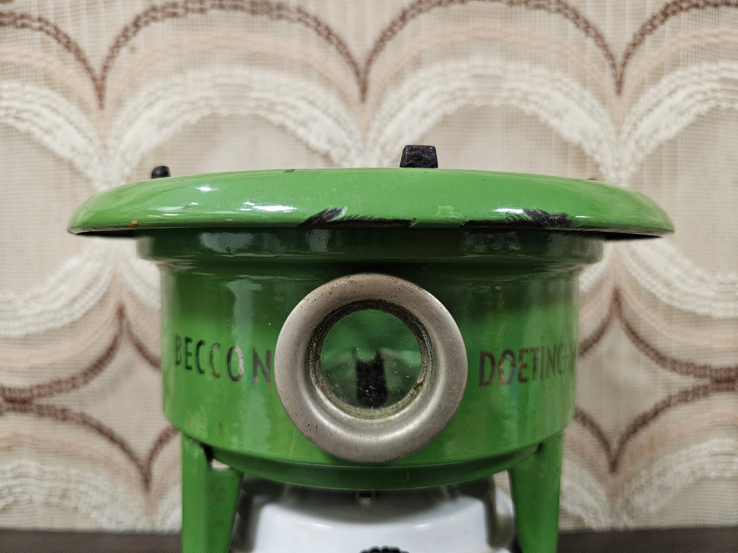 Beccon Doetinchem petroleumstel 1-pits resedagroen