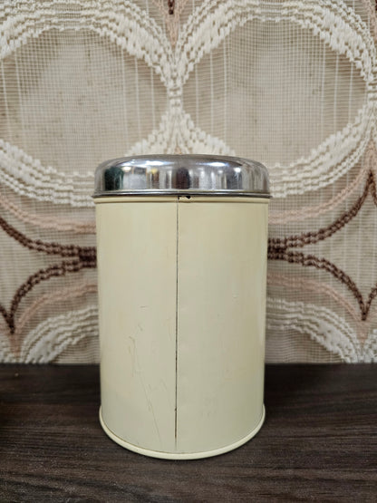 Brabantia cremekleur blik "thee"