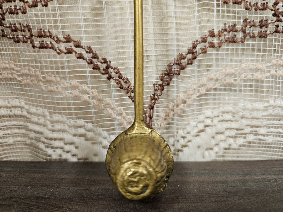 Messing kaarsendover vintage zeilschip Victory