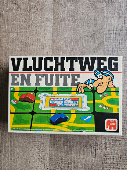 Vluchtweg kaartspel vintage  Jumbo 1982 tactisch spel