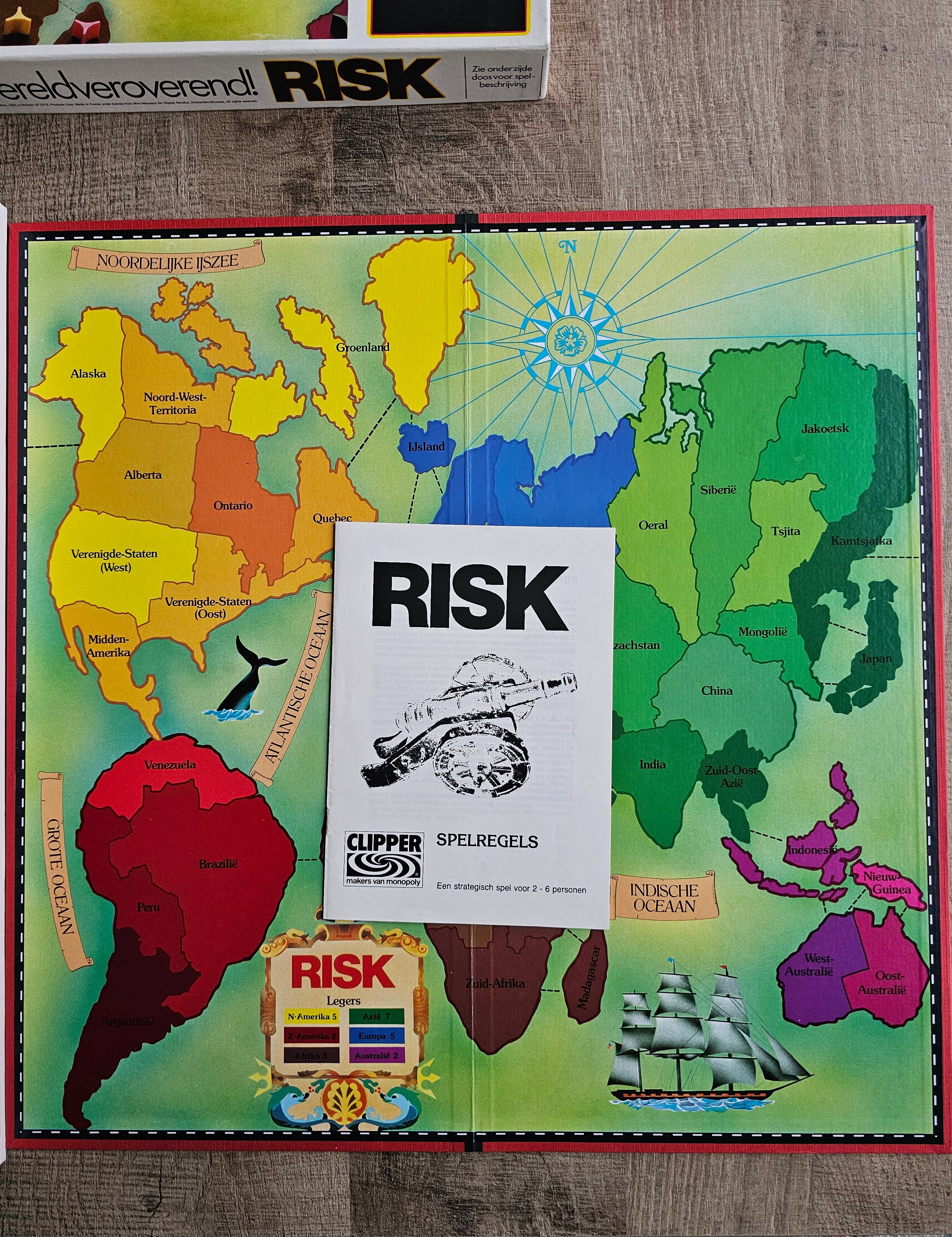 Risk Wereldveroverend klassiek bordspel