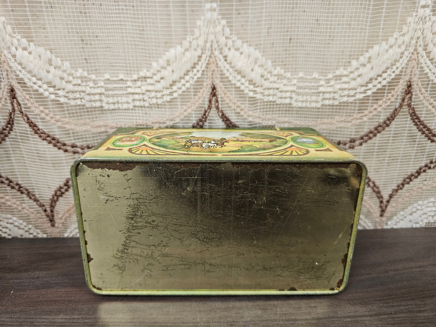 Vintage Douwe Egberts Pickwick theeblik