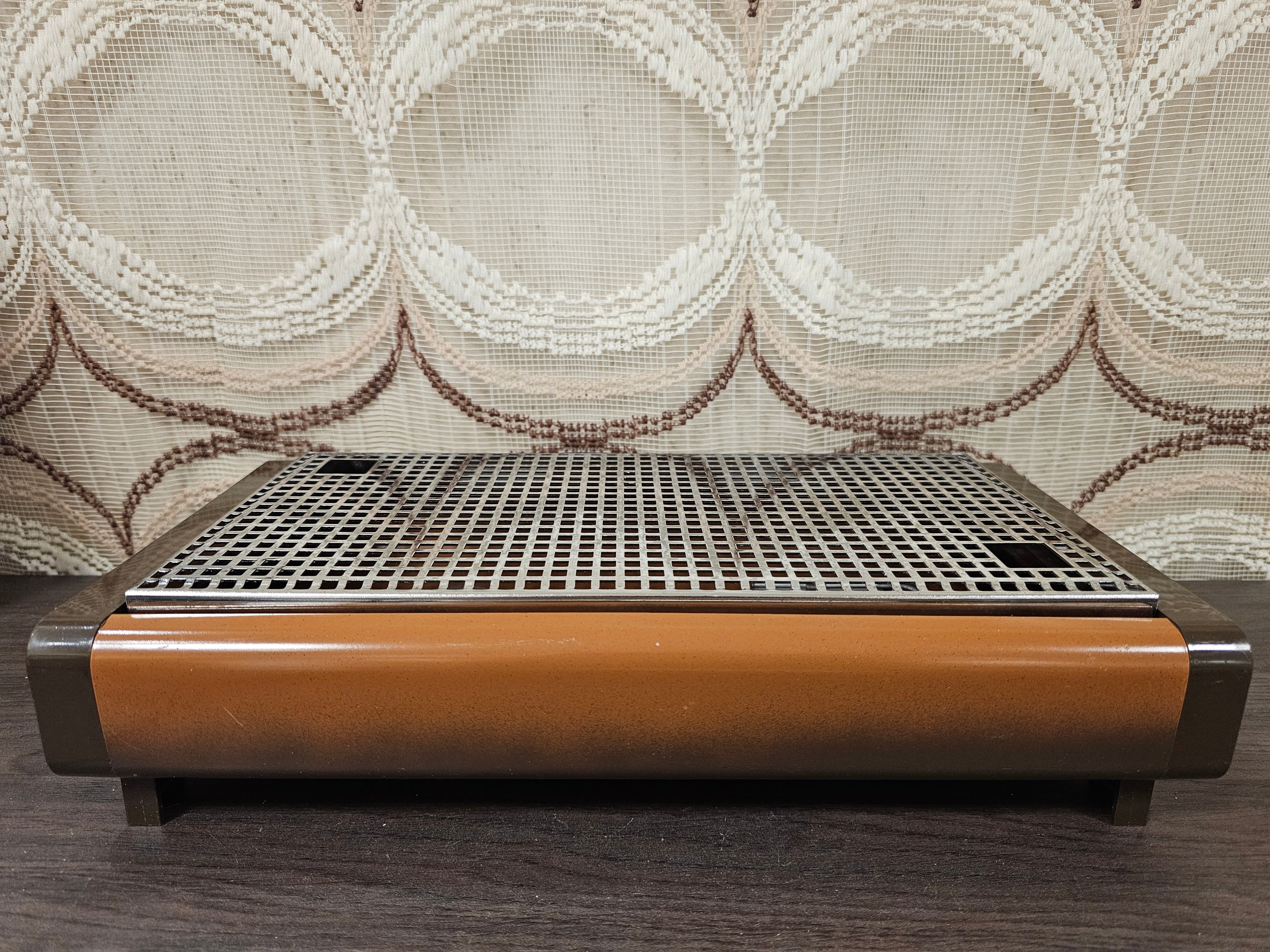 Brabantia rechaud shadow brown vintage jaren 70 warmhouder