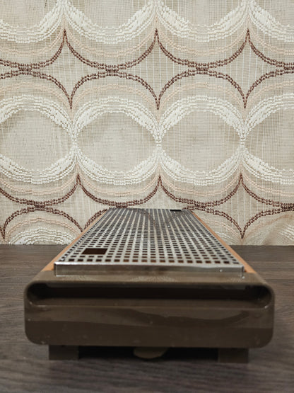 Brabantia rechaud shadow brown vintage jaren 70 warmhouder