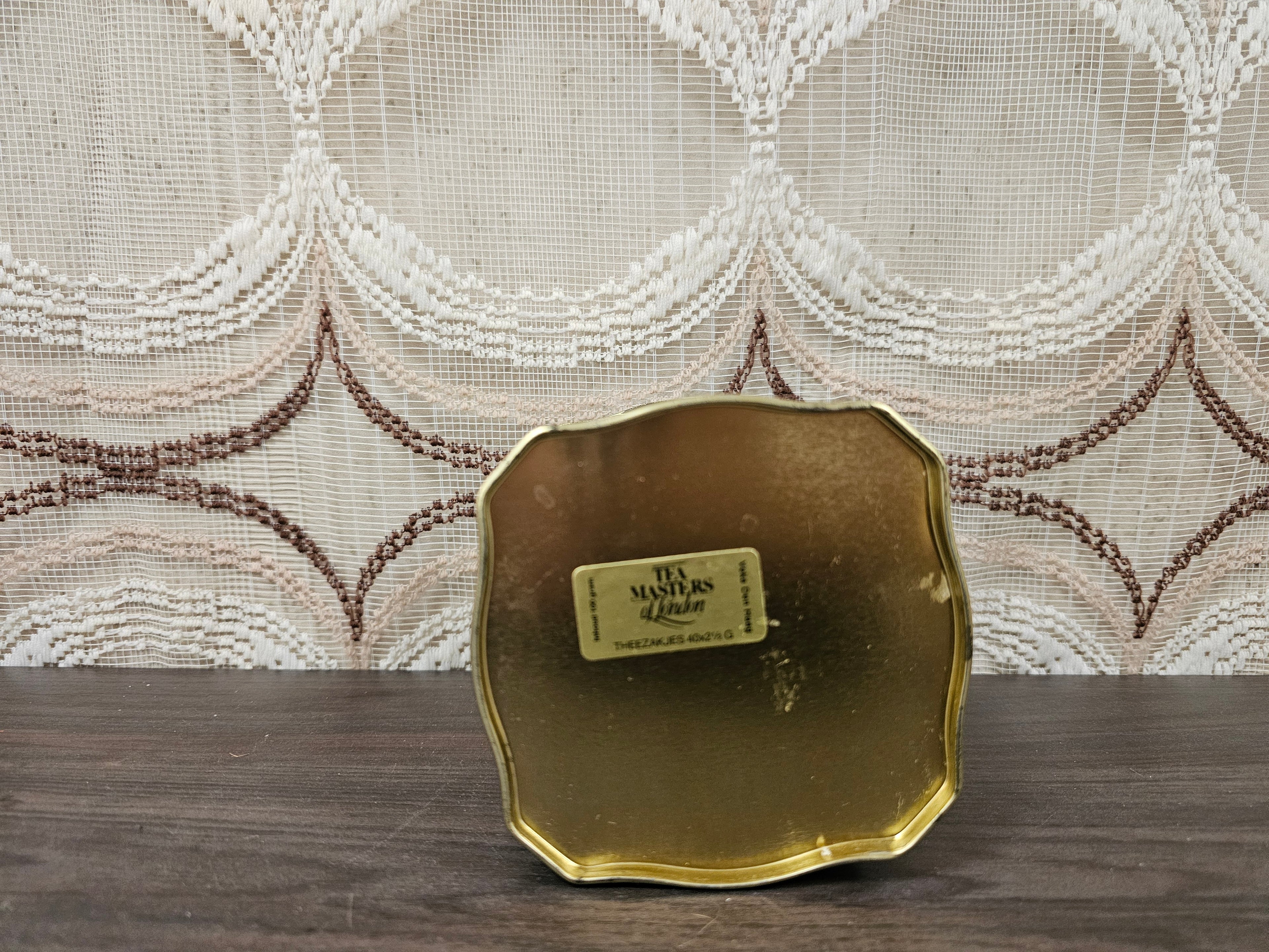 Chinees theeblik winter- met landschap