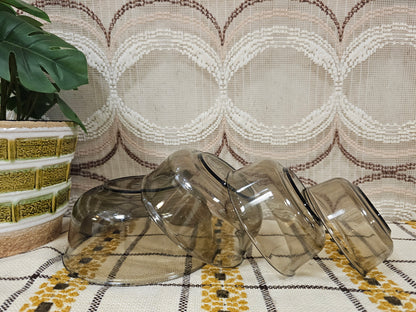 Arcoroc France rookglas nest schalen