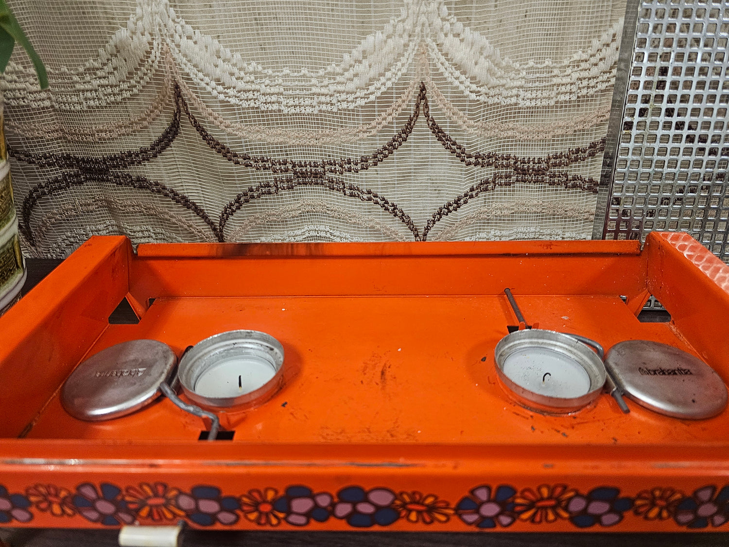 Brabantia Diane rechaud dubbele warmhouder jaren ’70