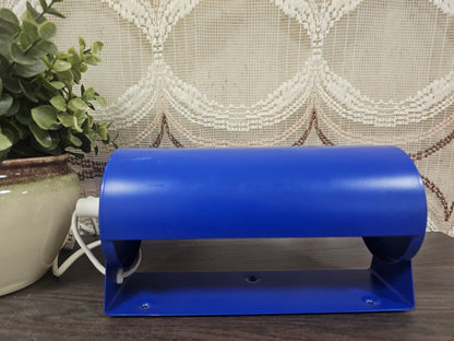 Ikea LOD V413 blauwe wandlamp | Verstelbare metalen muurlamp