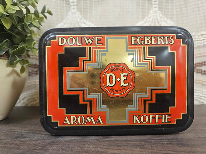 Vintage Douwe Egberts Aroma koffie blik