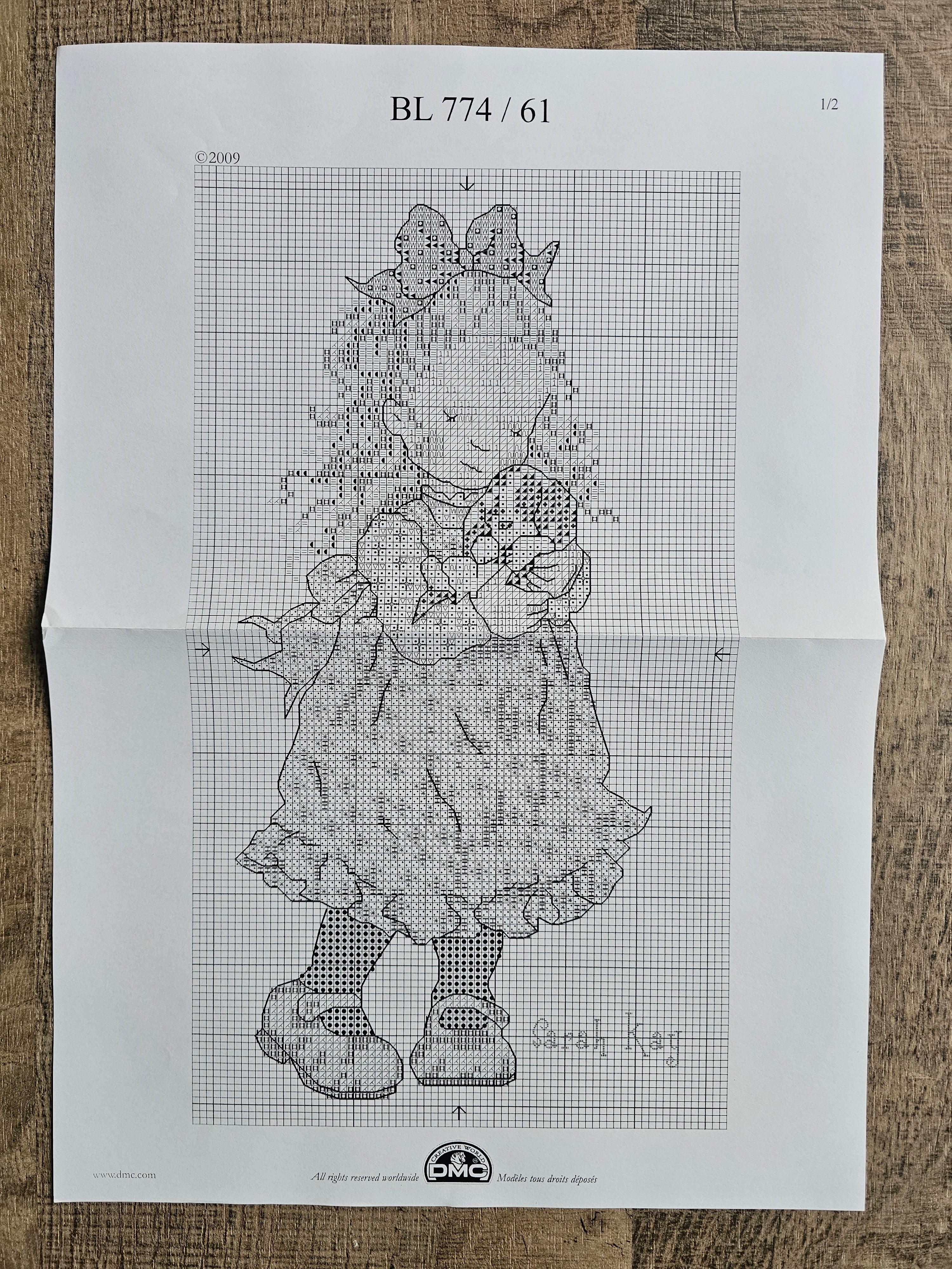 Sarah Kay borduurpakket compleet | DMC borduurset 12 x 23 cm