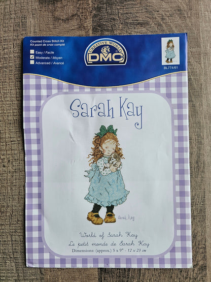 Sarah Kay borduurpakket compleet | DMC borduurset 12 x 23 cm