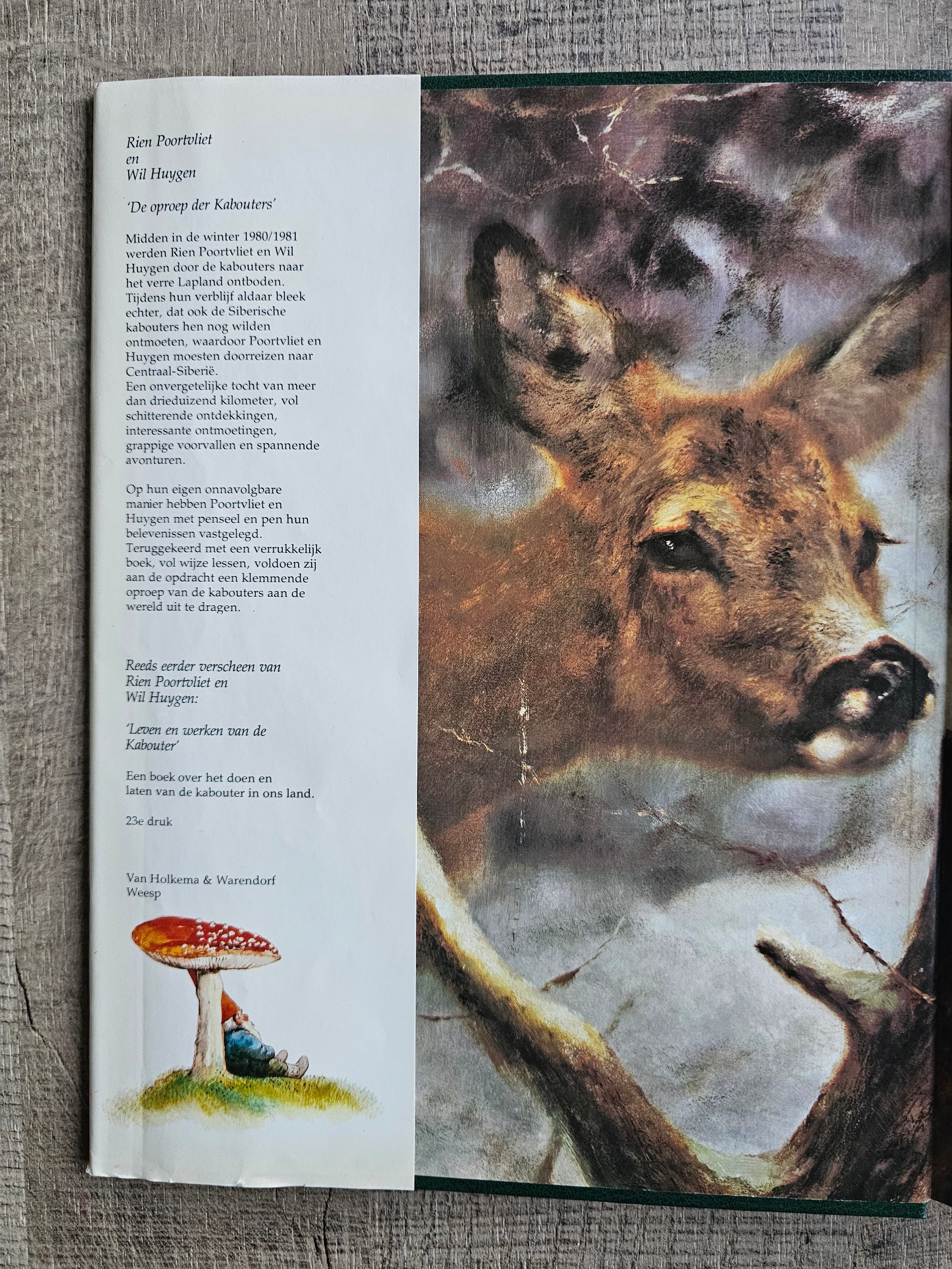 De Oproep der Kabouters hardcover | Rien Poortvliet boek