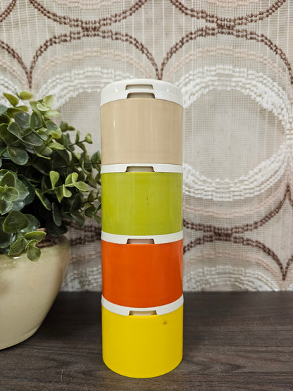 Tupperware vintage kruidenpotjes stapelbaar