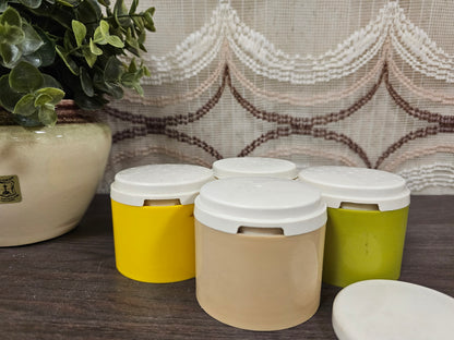 Tupperware vintage kruidenpotjes stapelbaar