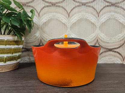 Hackman gietijzeren braadpan oranje 25 cm