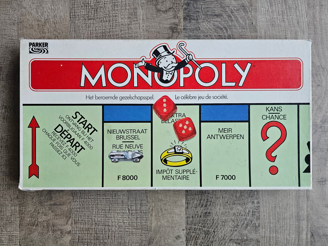 Monopoly Belgische editie tweetalig frank