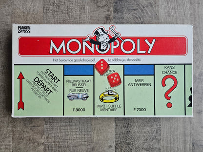 Monopoly Belgische editie tweetalig frank