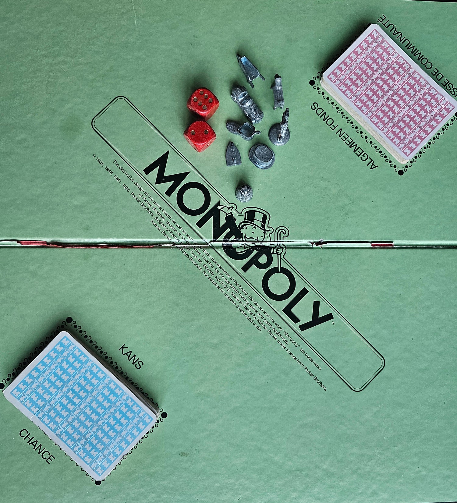 Monopoly Belgische editie tweetalig frank