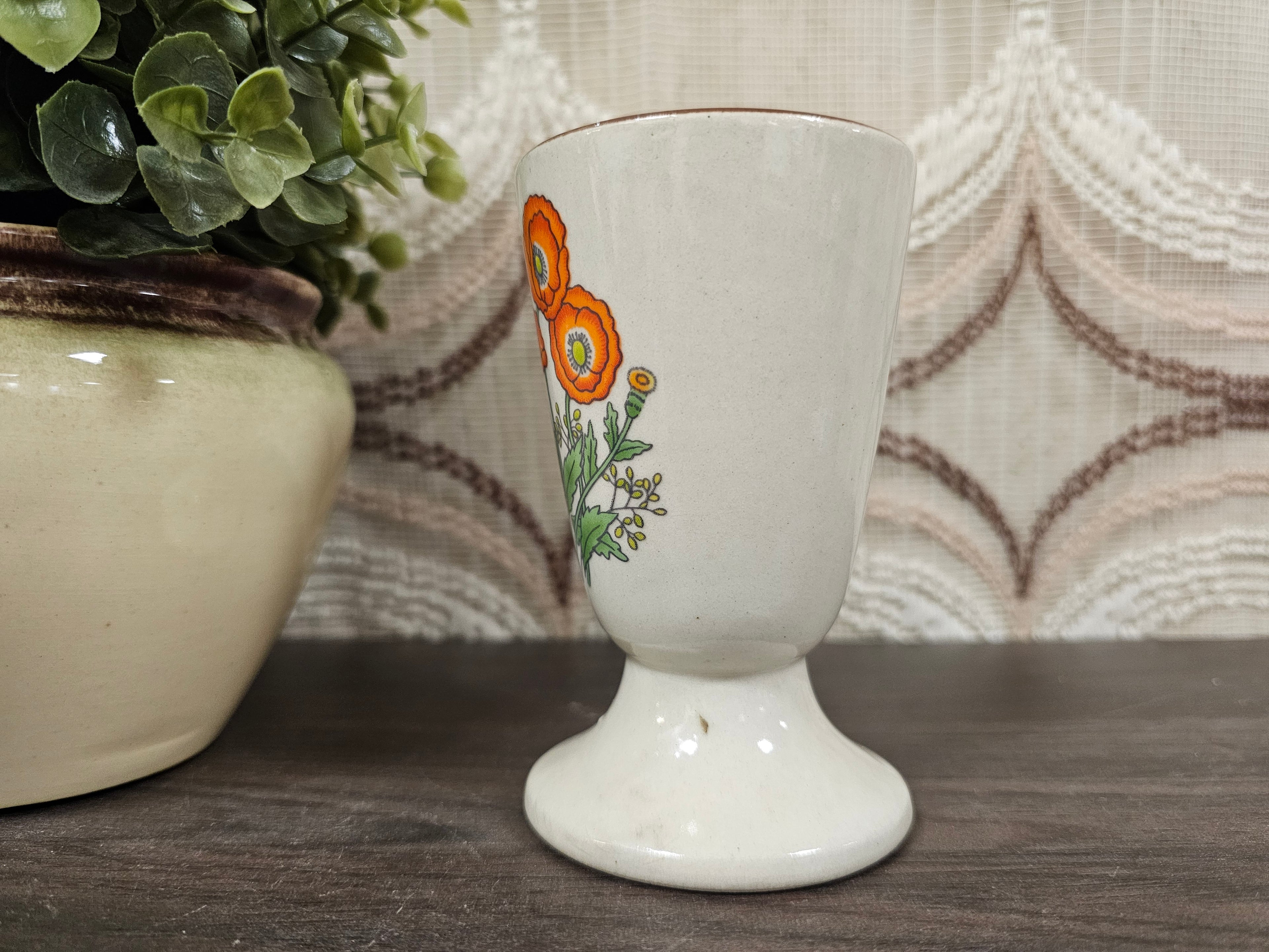 Wildflower vintage beker klaprozen zonder oor