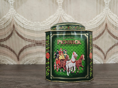 Vintage Pickwick theeblik koets – Douwe Egberts