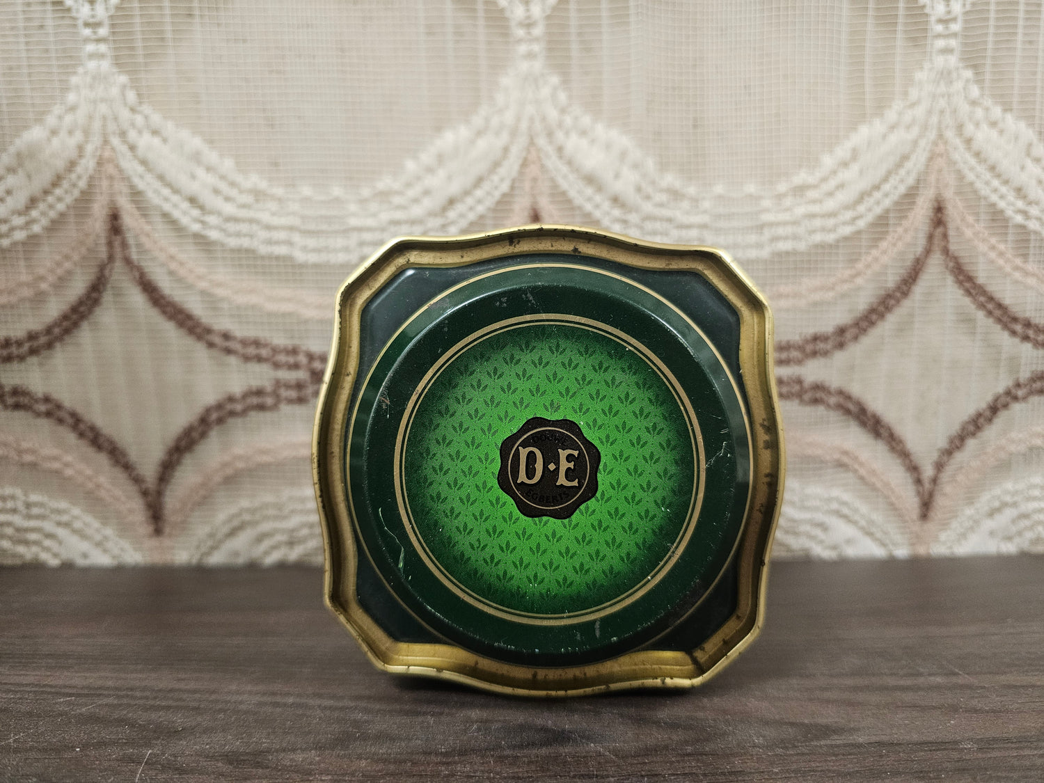 Vintage Pickwick theeblik koets – Douwe Egberts