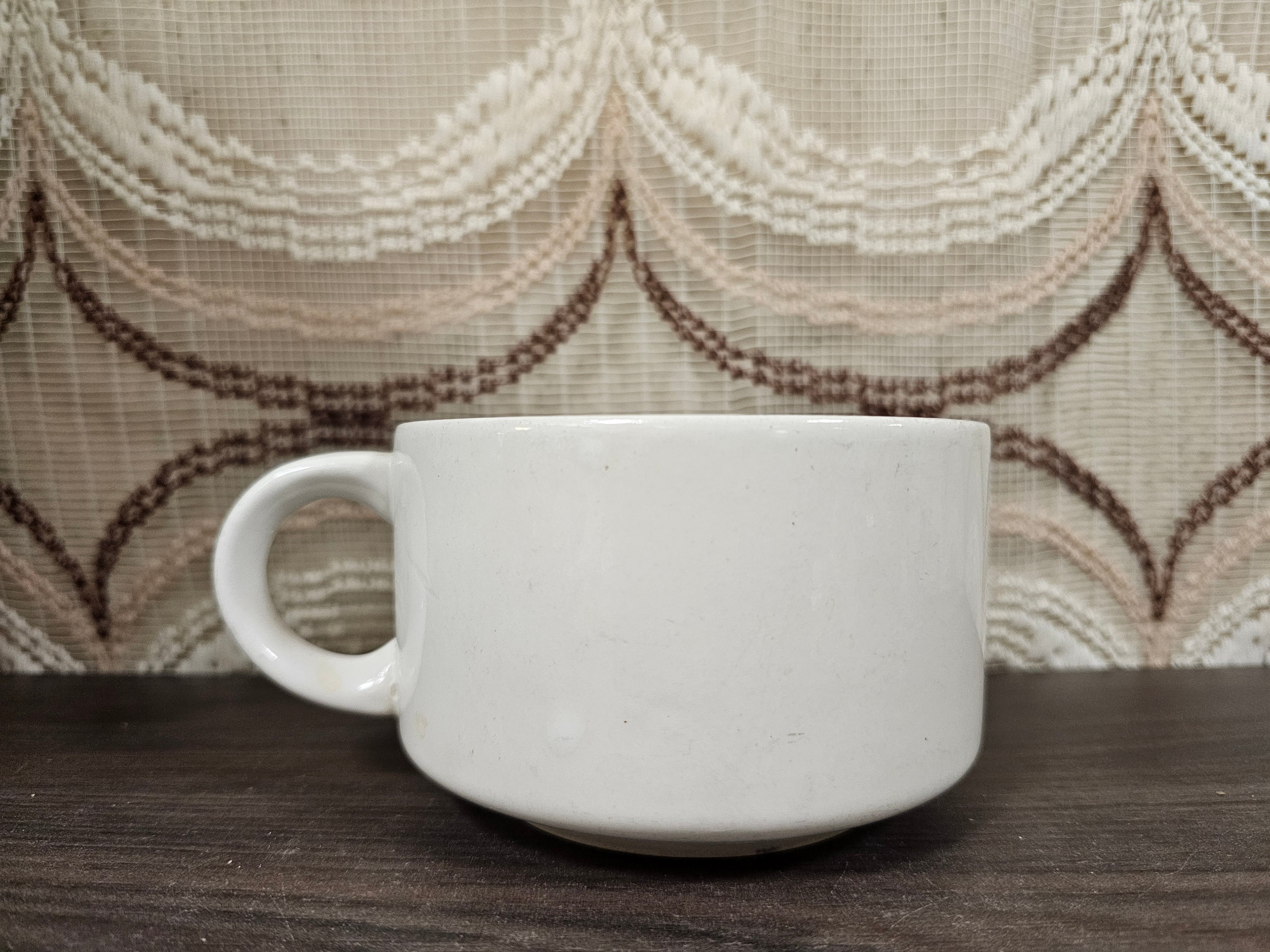 Vintage soepkom tomatensoep met recept