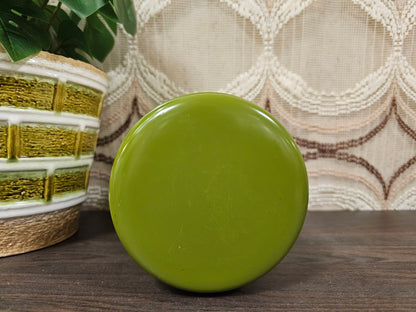 Vintage suiker blik met bloemen