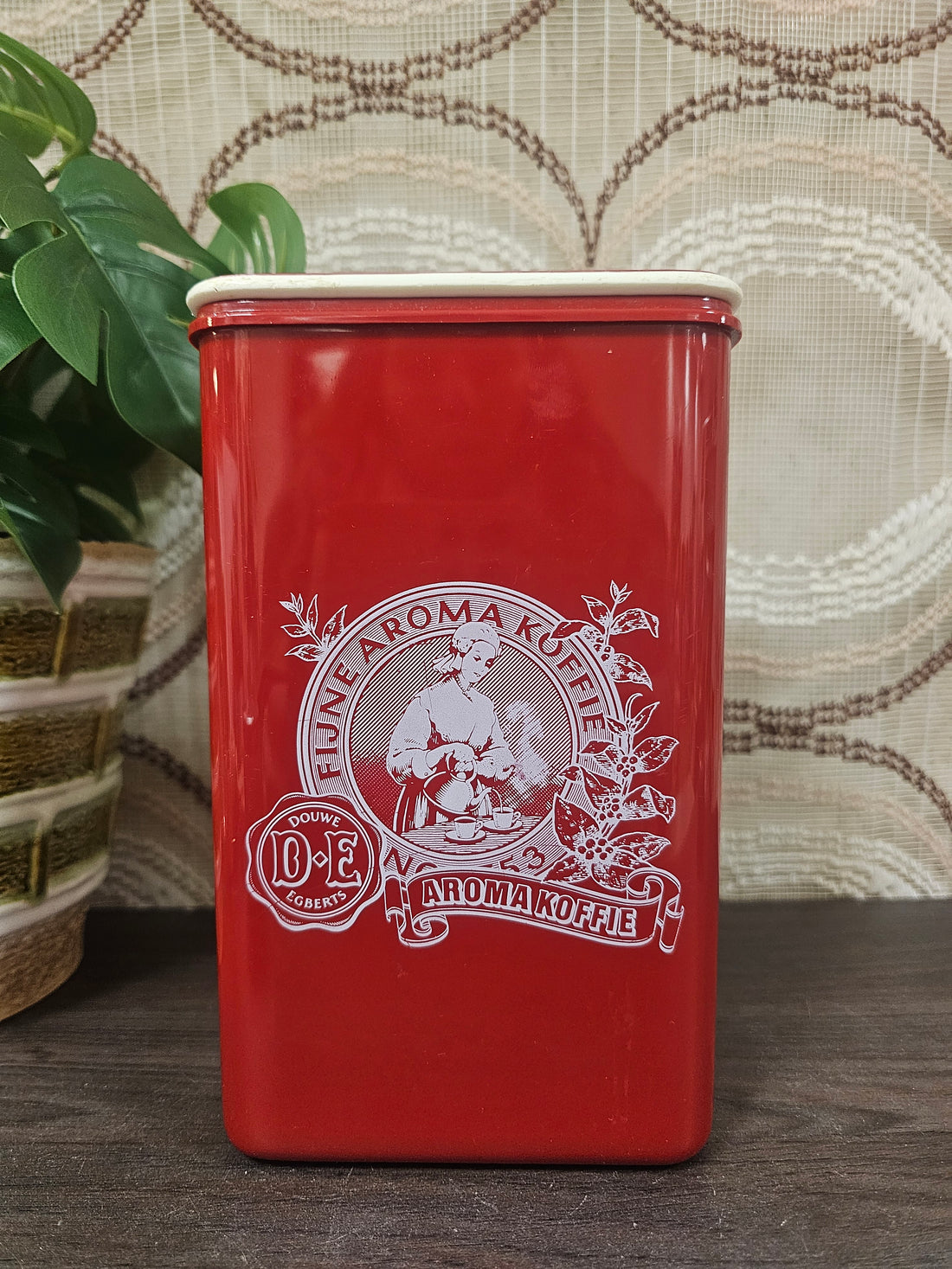 Mepal Rosti voorraadpot Douwe Egberts – rood