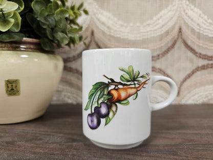 Villeroy Boch Royco vintage beker met groente afbeelding