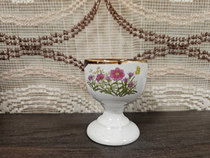 Wildflower eierdop roze bloemen