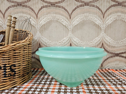 Tupperware vintage mintgroen vergiet