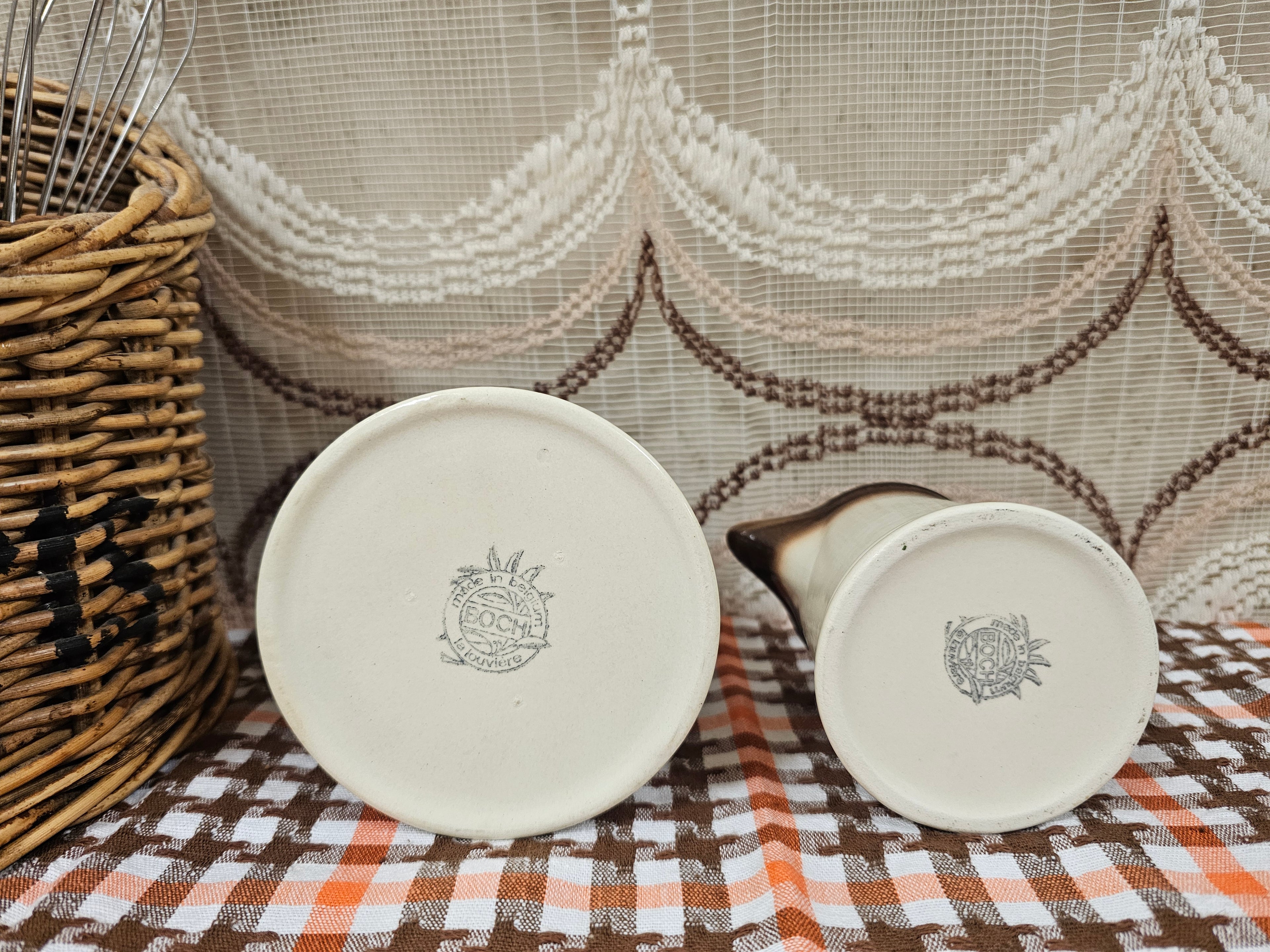 Villeroy &amp; Boch suikerpot en melkkannetje vintage