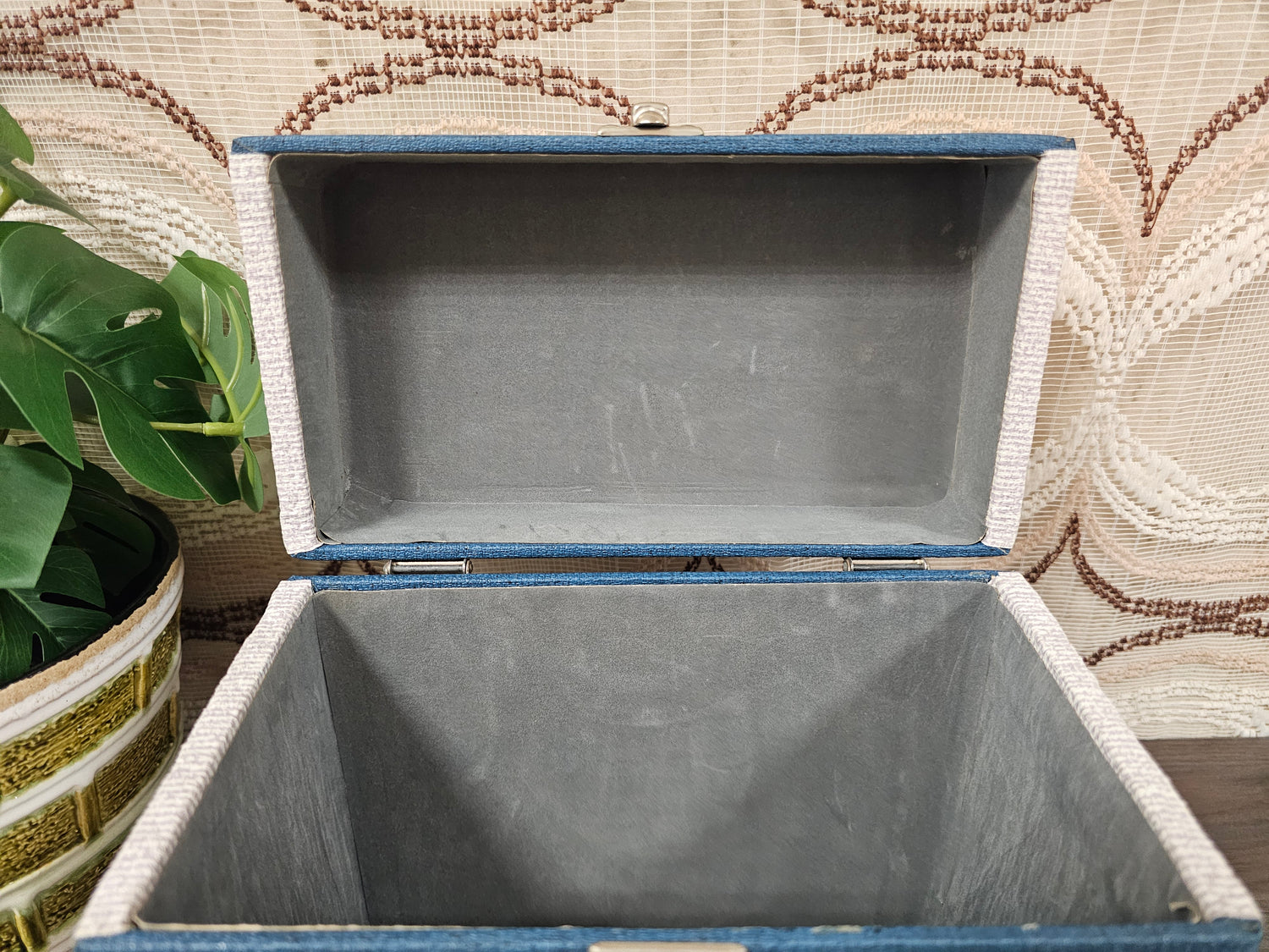Cheney England platenkoffer voor vinyl singles vintage